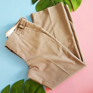 Ann Taylor Loft Julie Buckle Detail Work Trouser